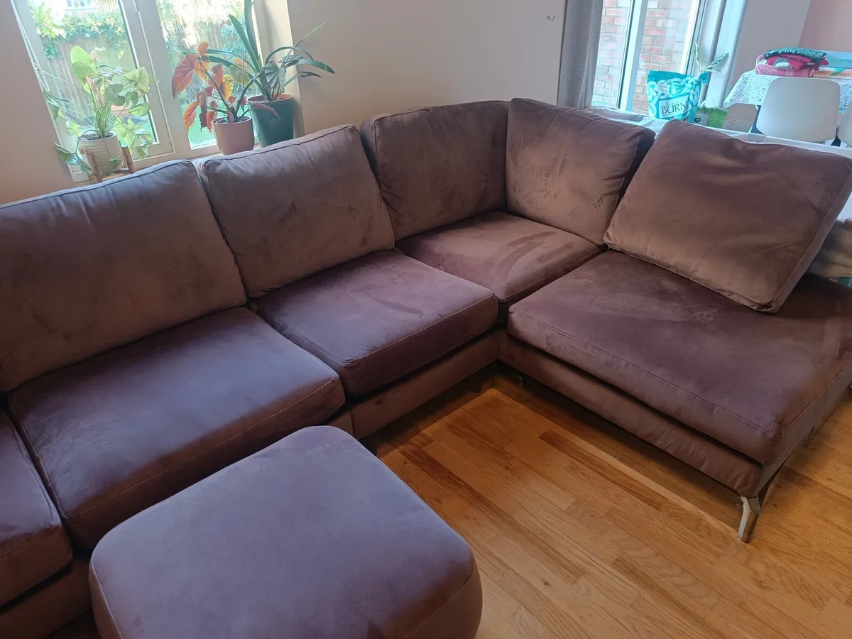 Purple/Heather Darcy Sofa - Image 1