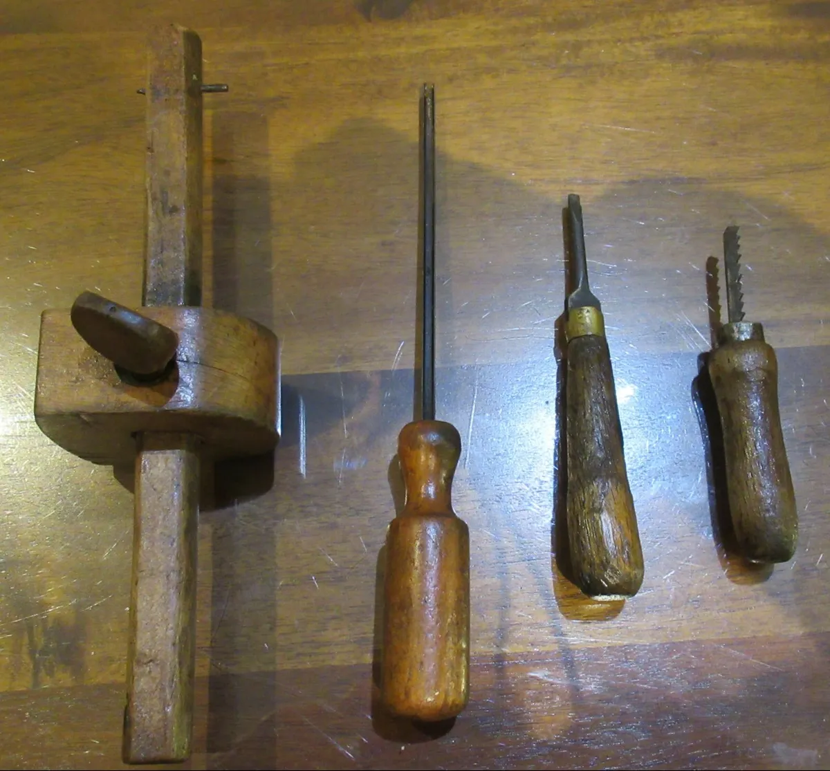 antique vintage tools CARPENTER WOOD pub cottage - Image 3