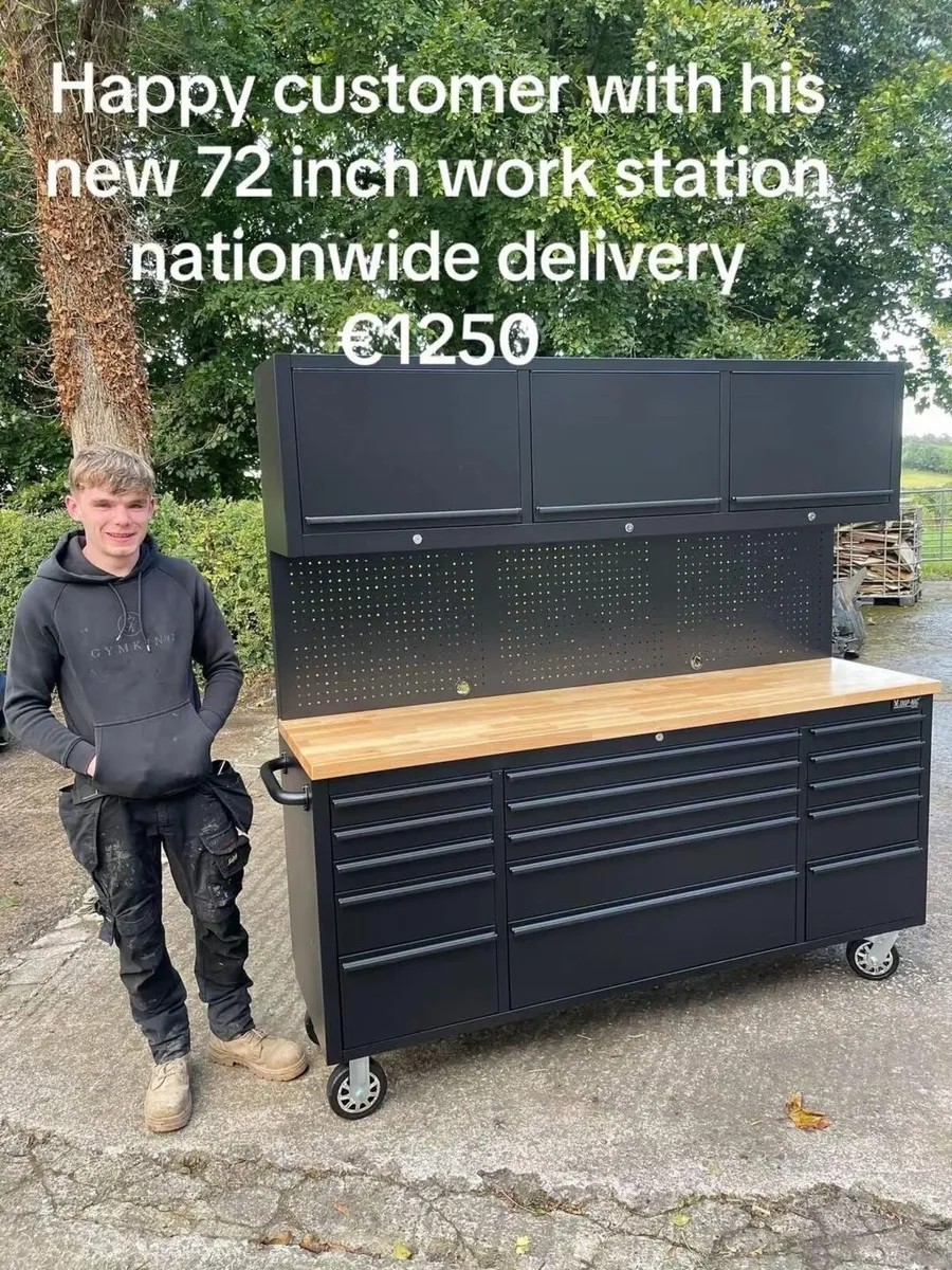 Toolbox 72 inch work station - Image 1