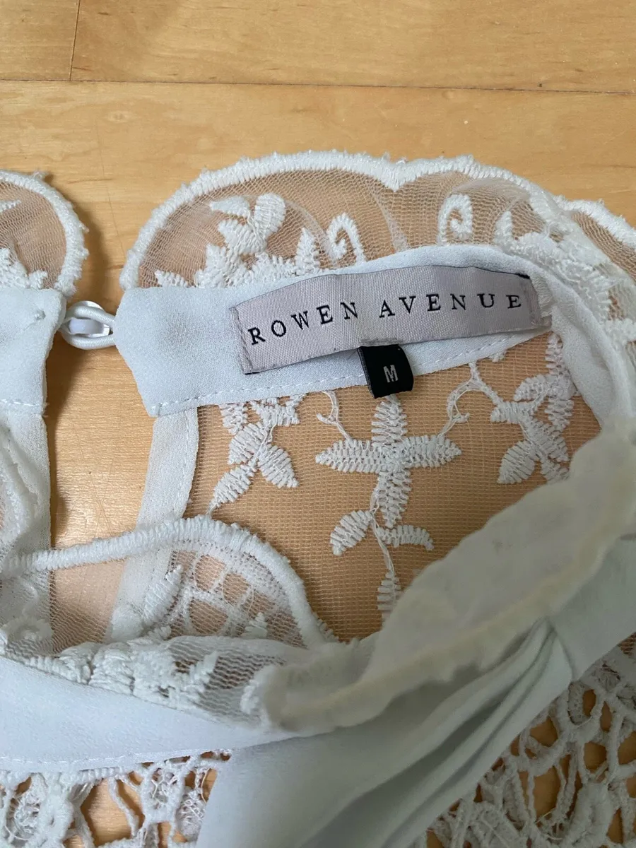 White Lace Blouse - Image 2