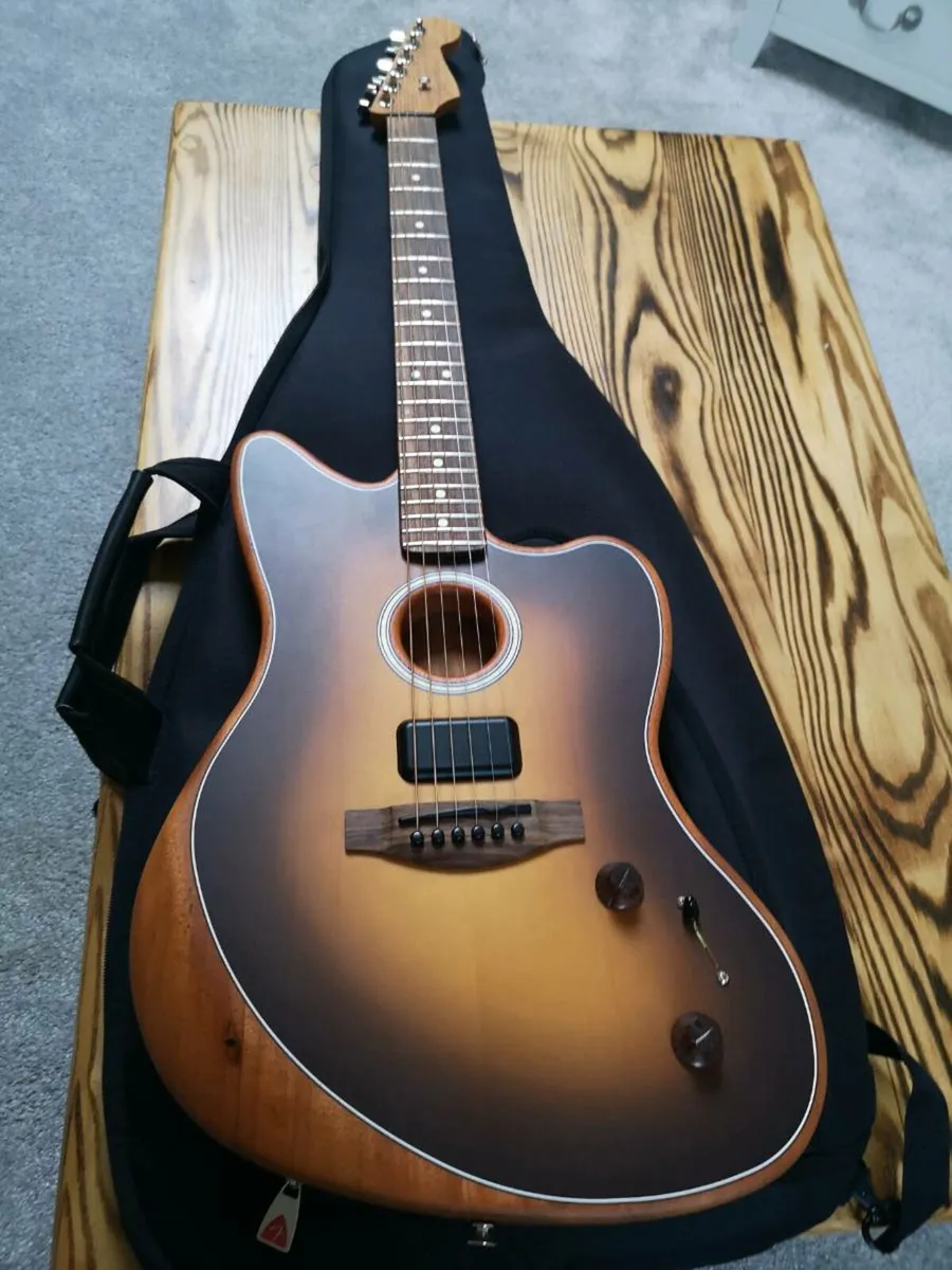 Fender Acoustasonic Jazz Master - Image 1