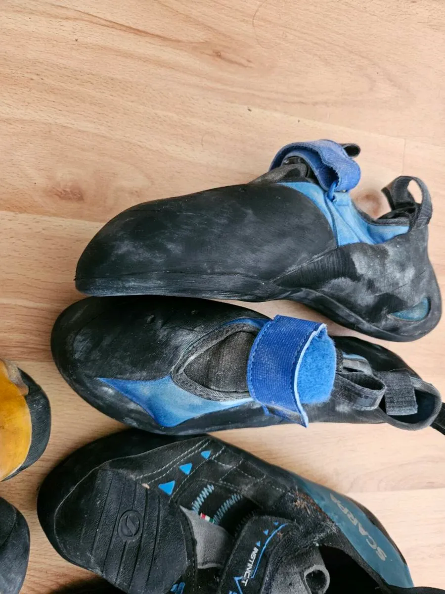 Climbing Shoes and Hangboard - Image 2