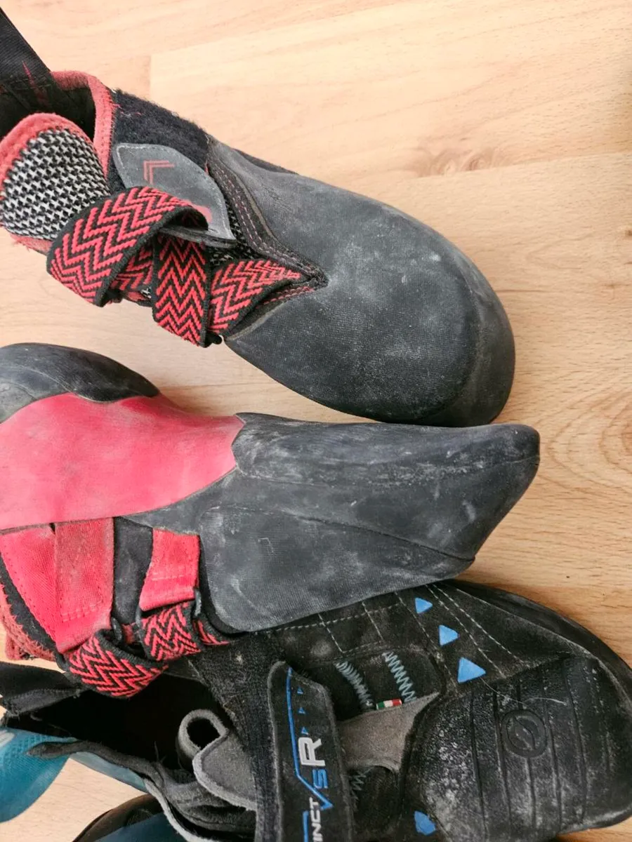 Climbing Shoes and Hangboard - Image 4