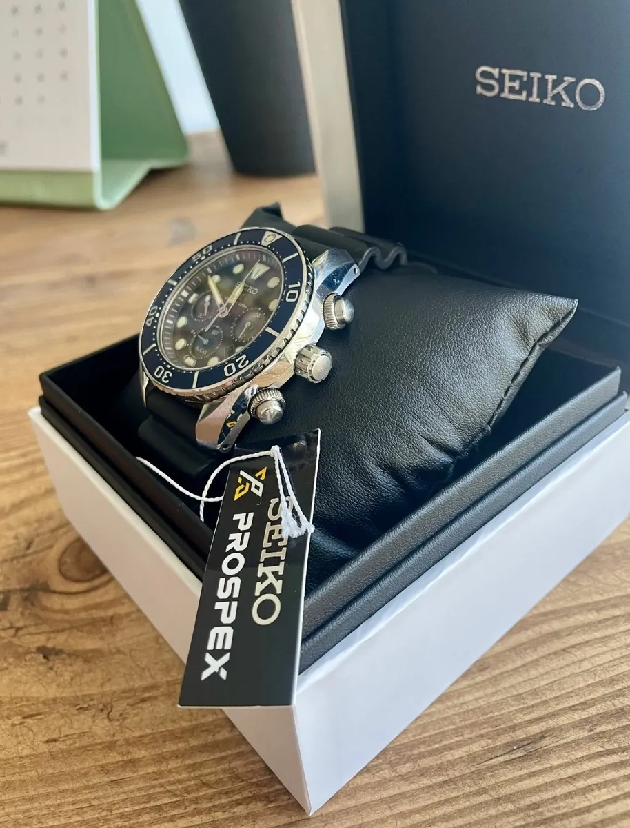 SEIKO PROSPEX CHRONOGRAPH SOLAR QUARTZ DIVER WATCH - Image 3
