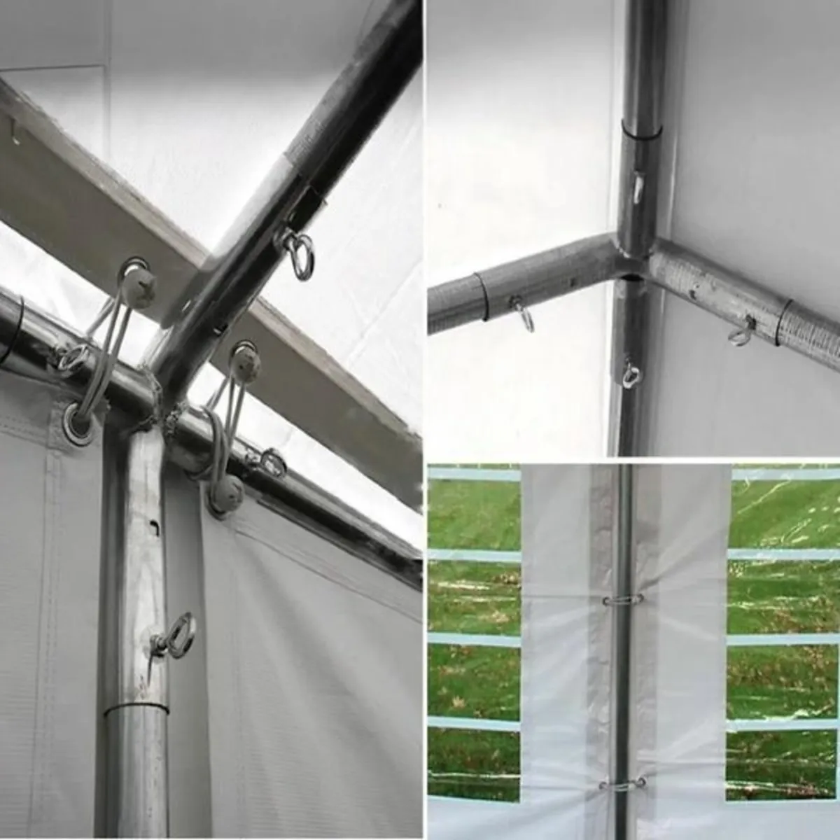 Standard Marquee 4m x 10m PE cover bolt system - Image 2