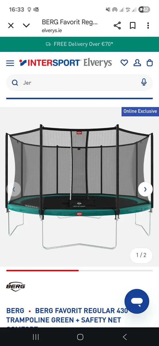 Trampoline 14ft - Image 2