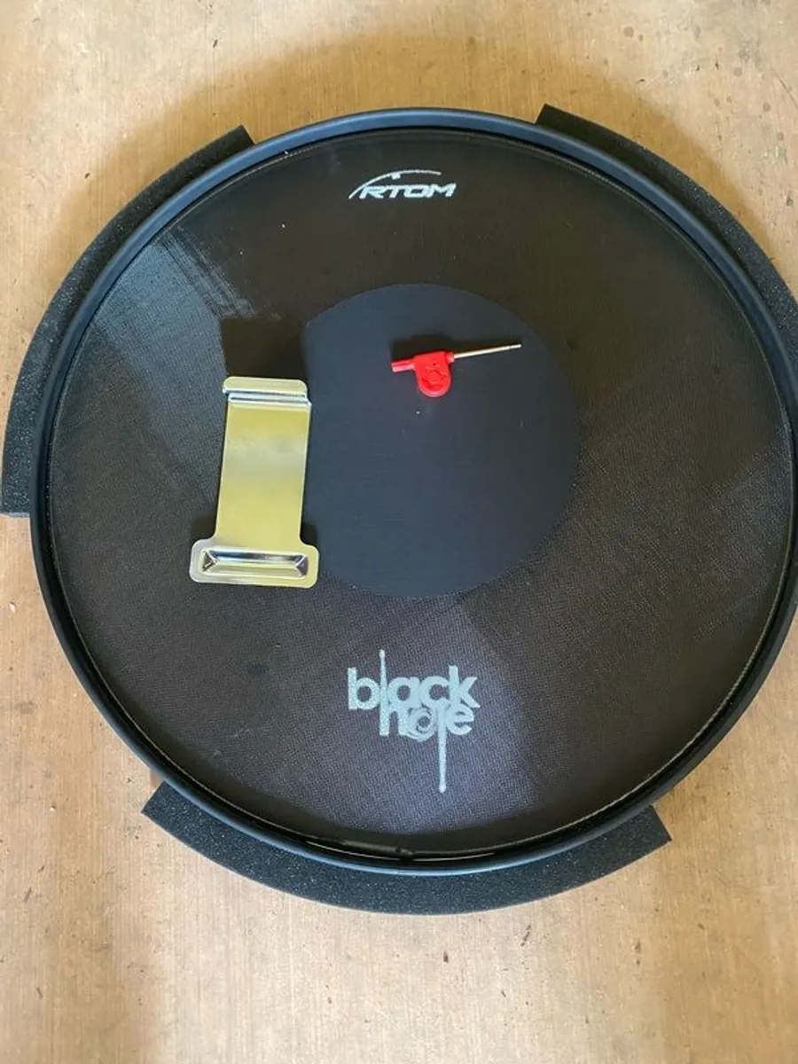 RTOM Black hole 20" bass drum mesh head V2 - Image 1