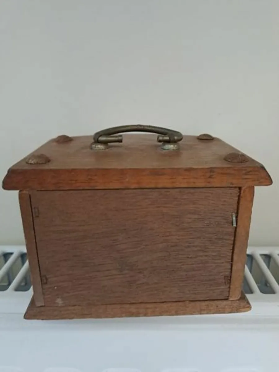 Vintage wood and cork coasters - Image 2