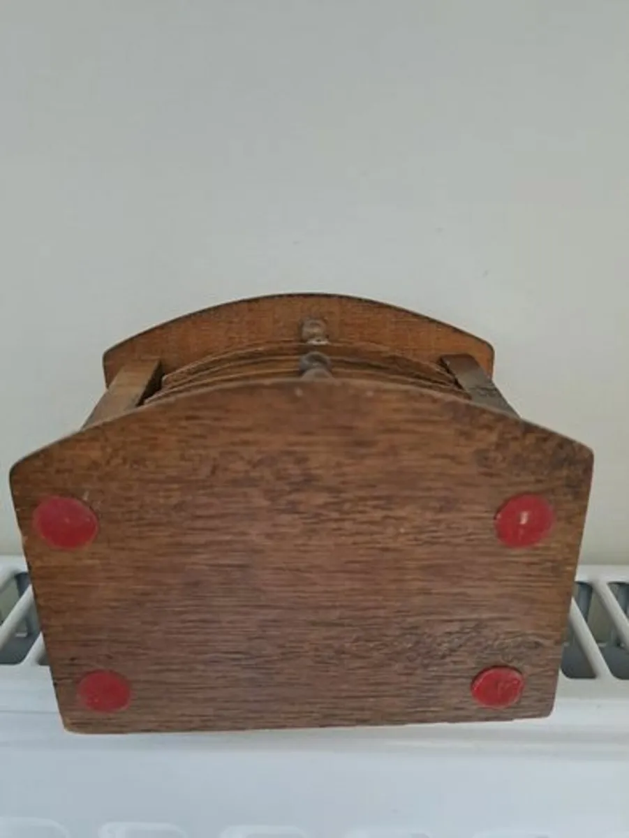 Vintage wood and cork coasters - Image 3