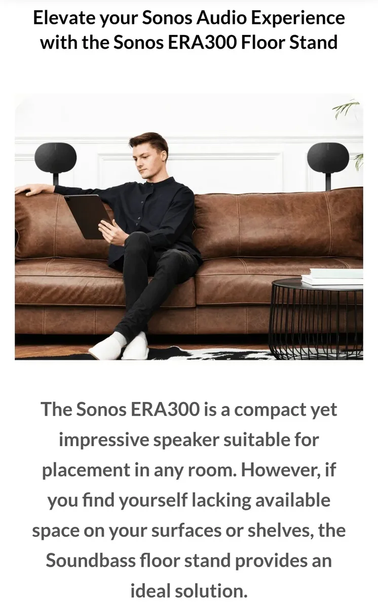 Sonos era 300 stands - Image 4