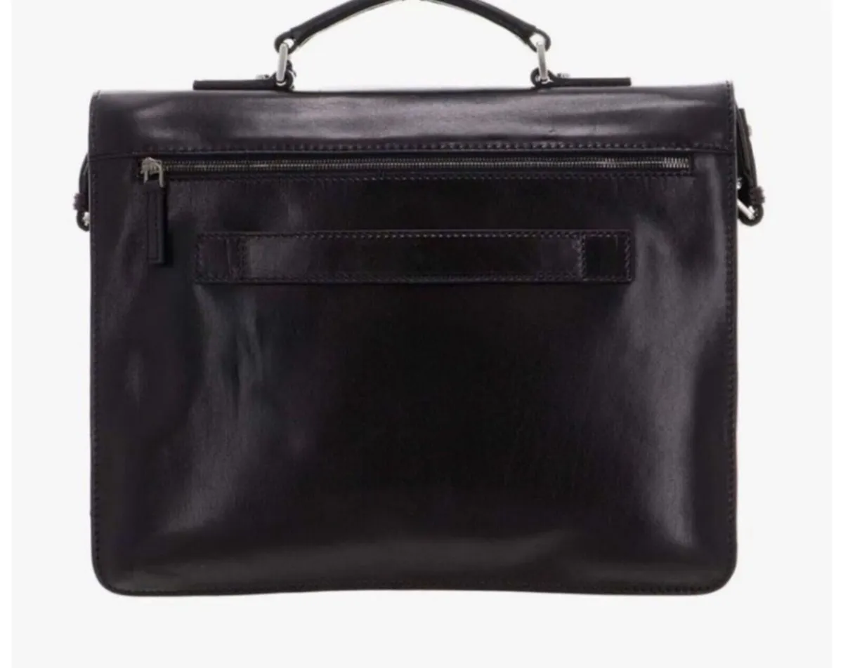 Real leather briefcase - Image 3