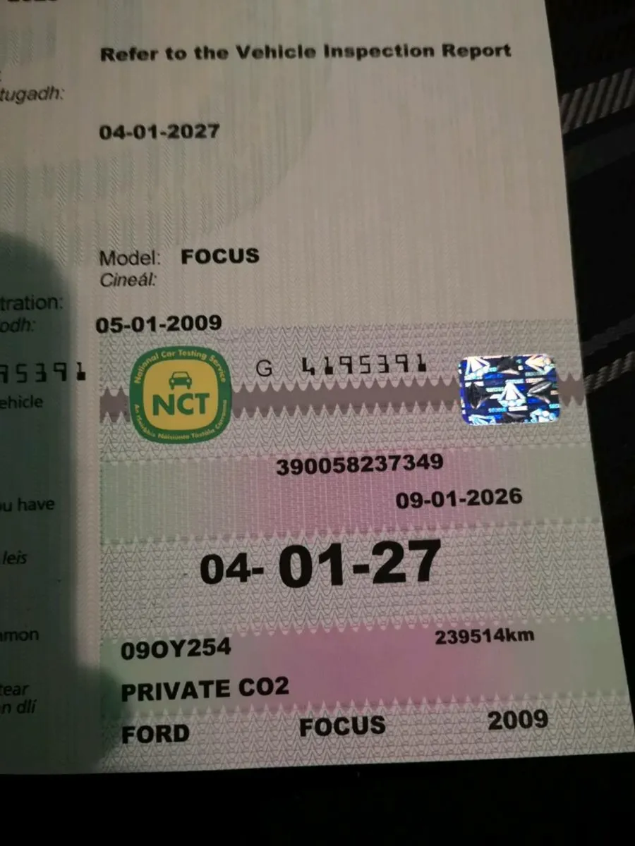 2009 Ford Focus - just passed NCT 9 Jan - Image 2
