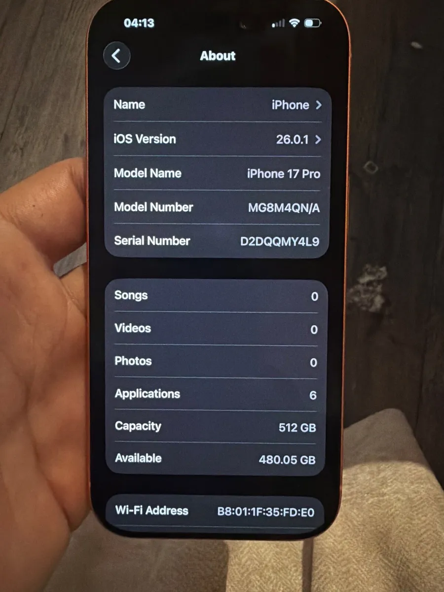 Iphone 17 pro 512GB - Image 4
