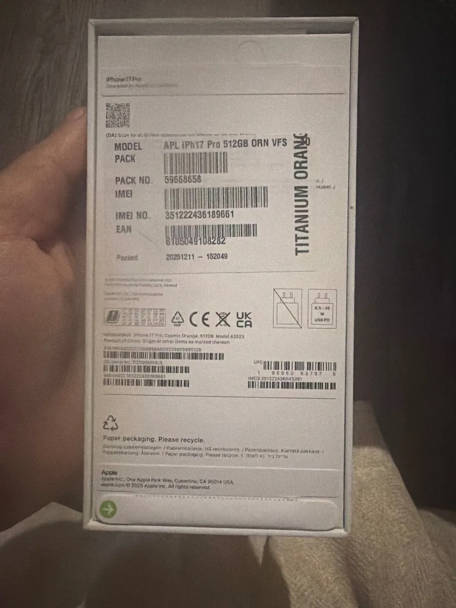 Iphone 17 pro 512GB - Image 2