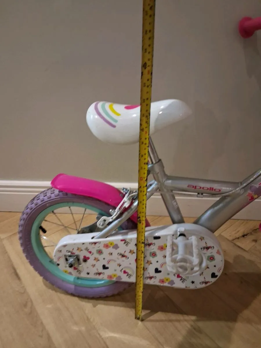 Girls (3-4year old) Unicorn Bike - Image 2