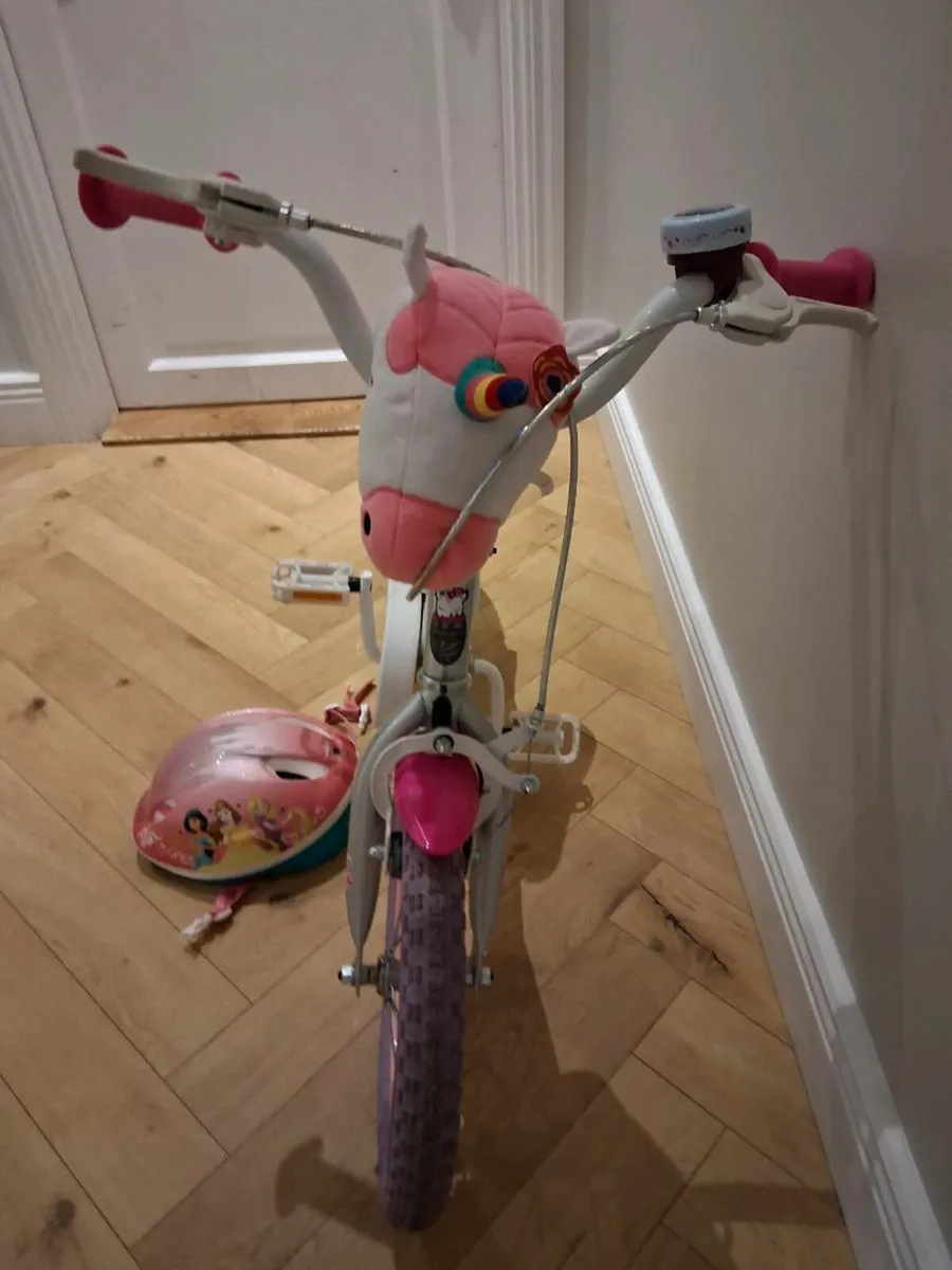 Girls (3-4year old) Unicorn Bike - Image 3