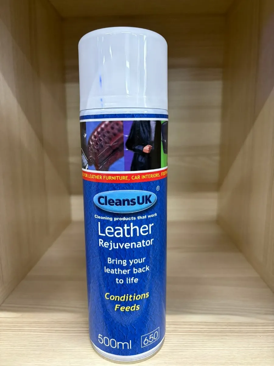 CleansUK Leather Cleaner and Rejuvinator 500ml kit - Image 3