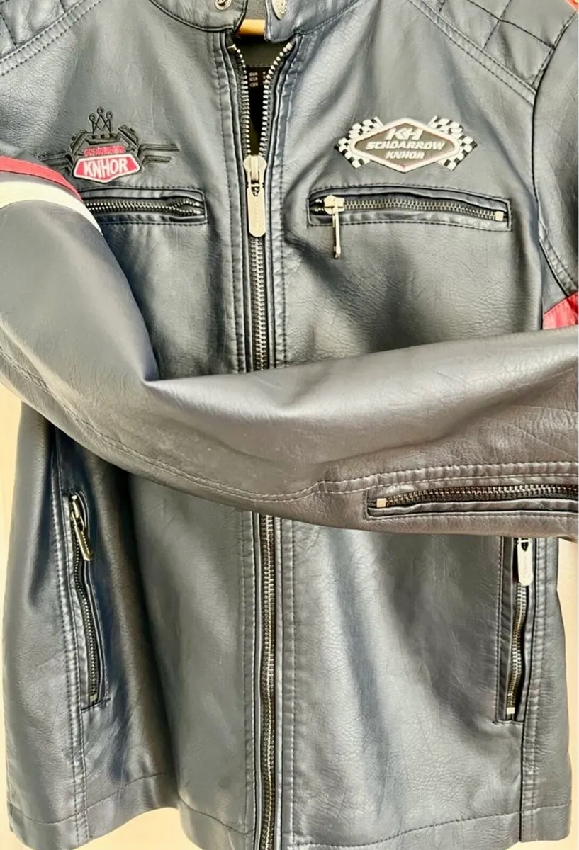 Mens leather Jacket - Image 1