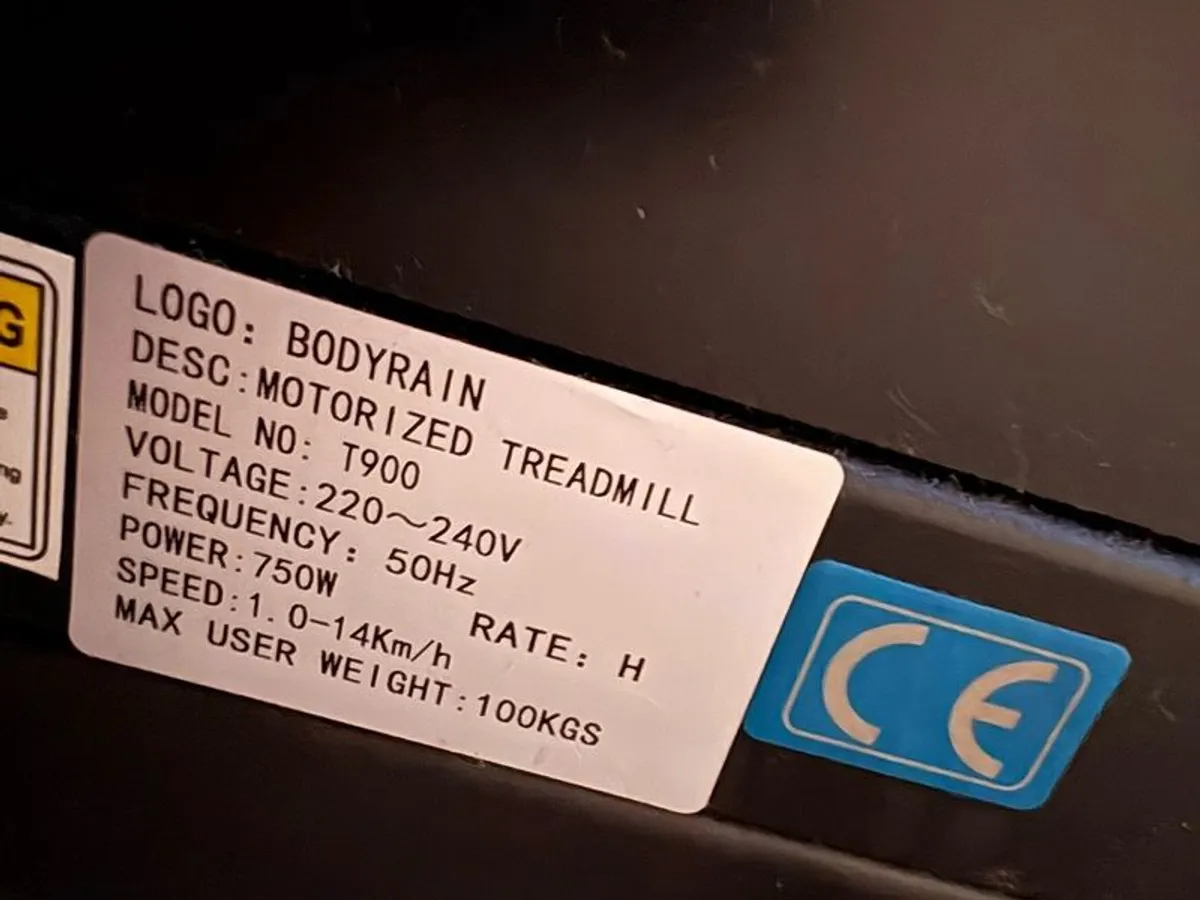 Treadmill Body Train T900 Fold Up - Image 4
