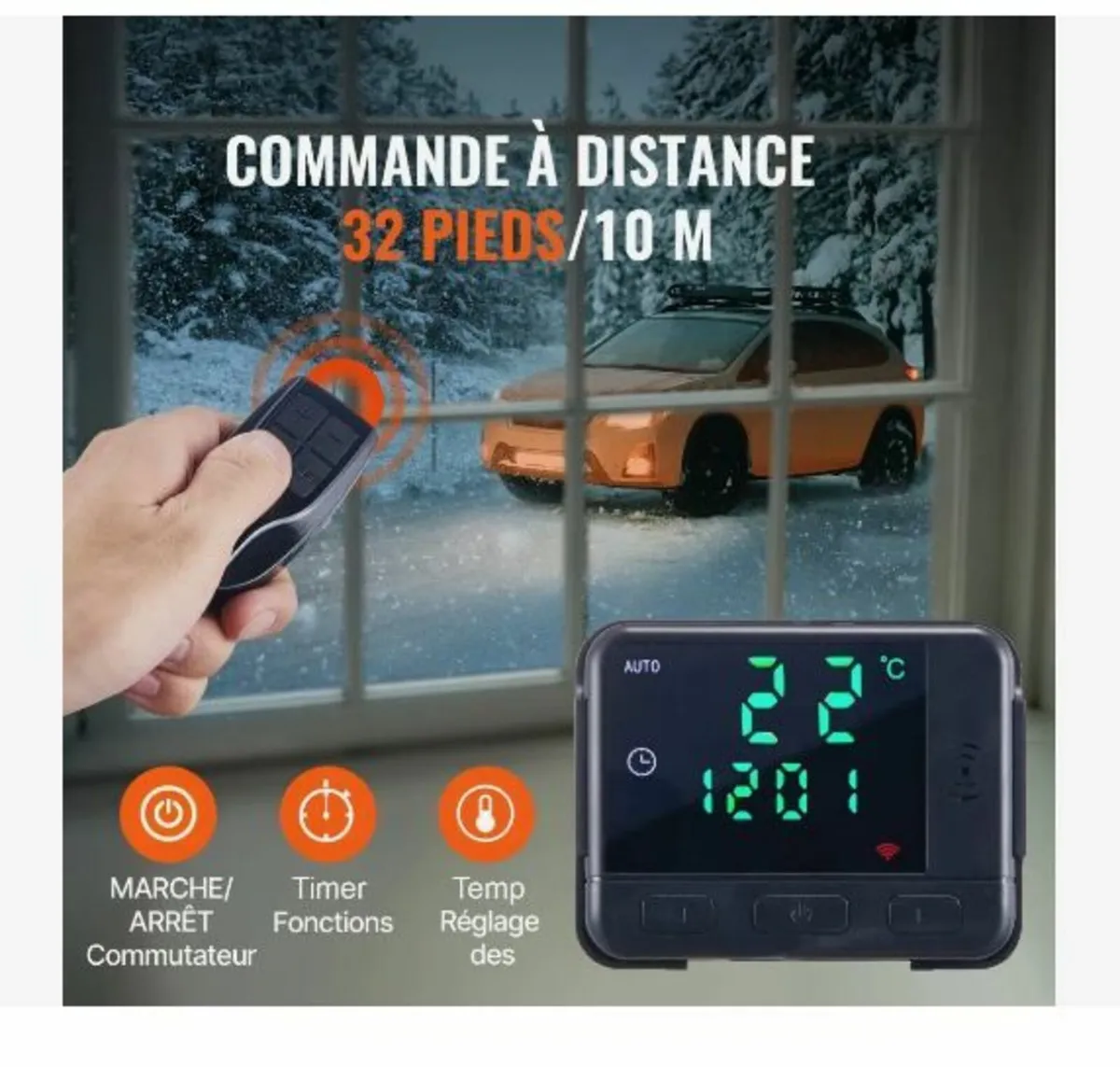 Diesel Air Heater All-in-one 12V 5KW - Image 3