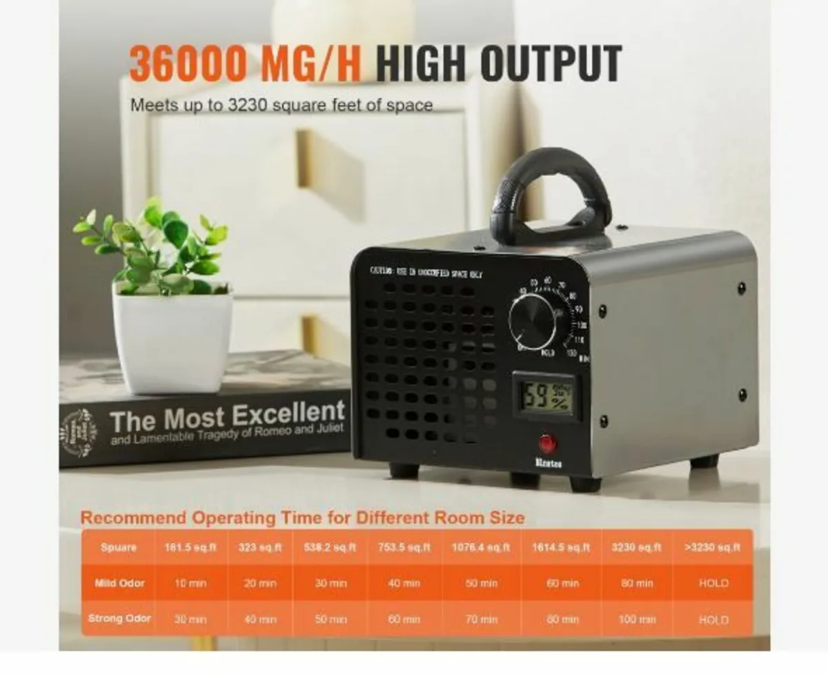 Ozone Generator 36000mg/h Ozone Machine - Image 2