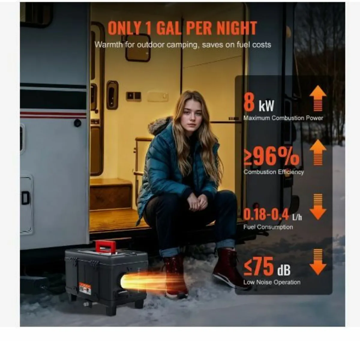 5-8KW Diesel Heater, 12V/24V - Image 4