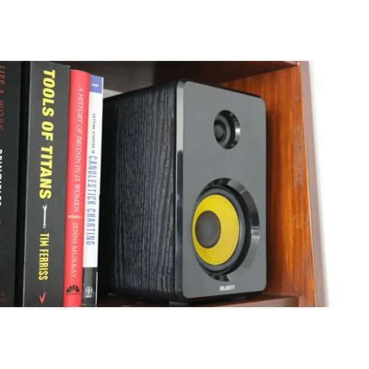 Active Bluetooth Bookshelf Speakers - Image 1