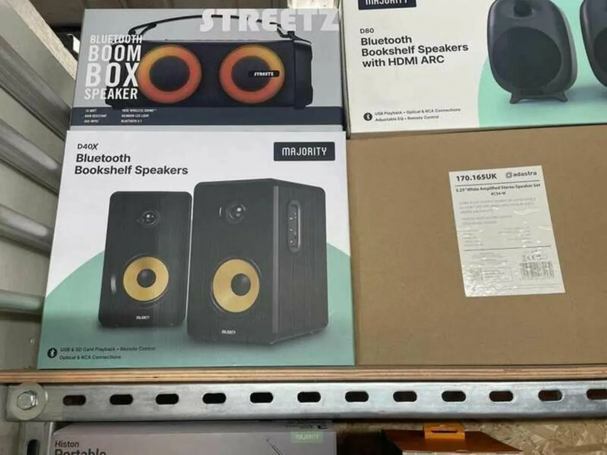 Active Bluetooth Bookshelf Speakers - Image 2