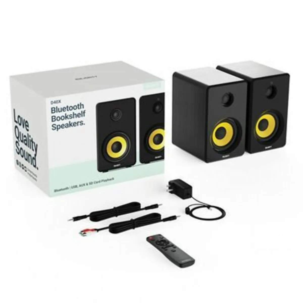 Active Bluetooth Bookshelf Speakers - Image 3