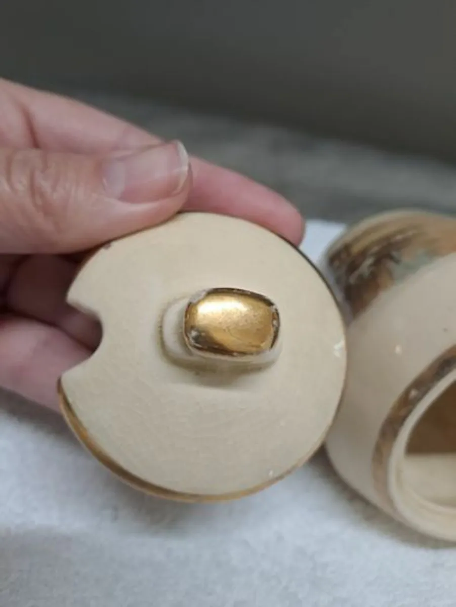 Arthur Wood jam pot 1950s Dickens - Image 4