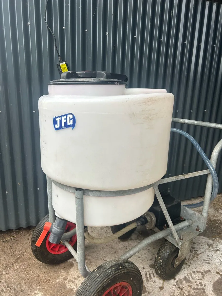 JFC milk kart with pump - Image 1