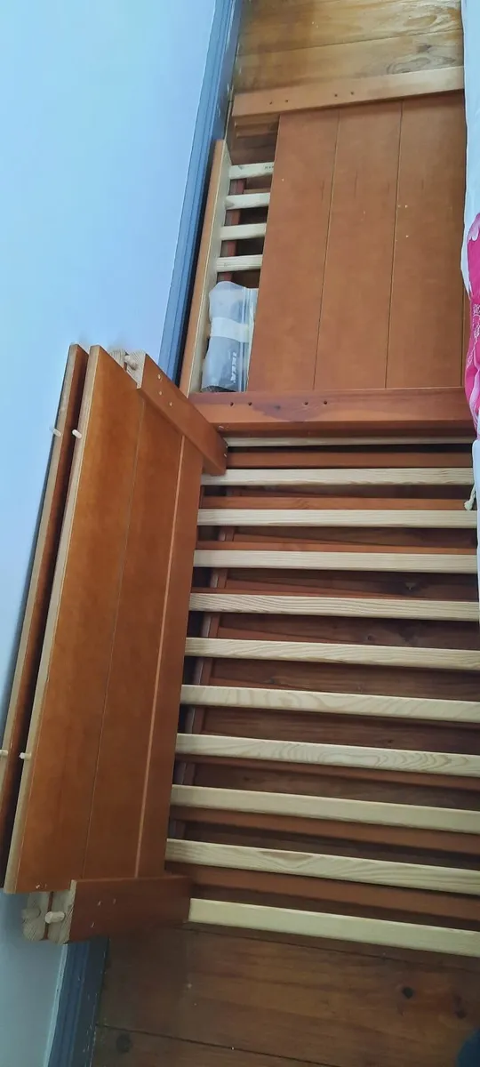 Cot Bed and Child's Bed - Image 3