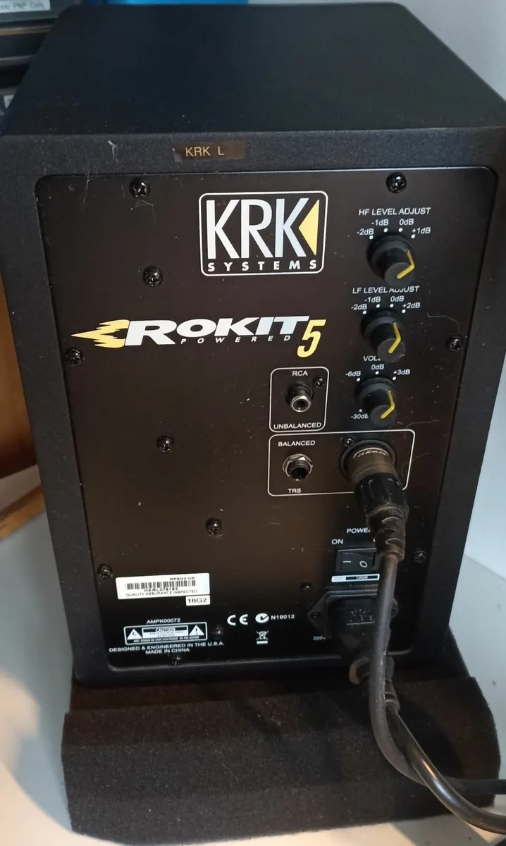 Pair of KRK Rokit 5 Gen3 Studio Monitors - Image 4