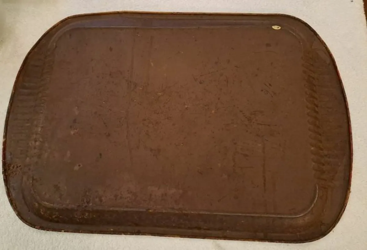 Vintage tin tray - Image 4