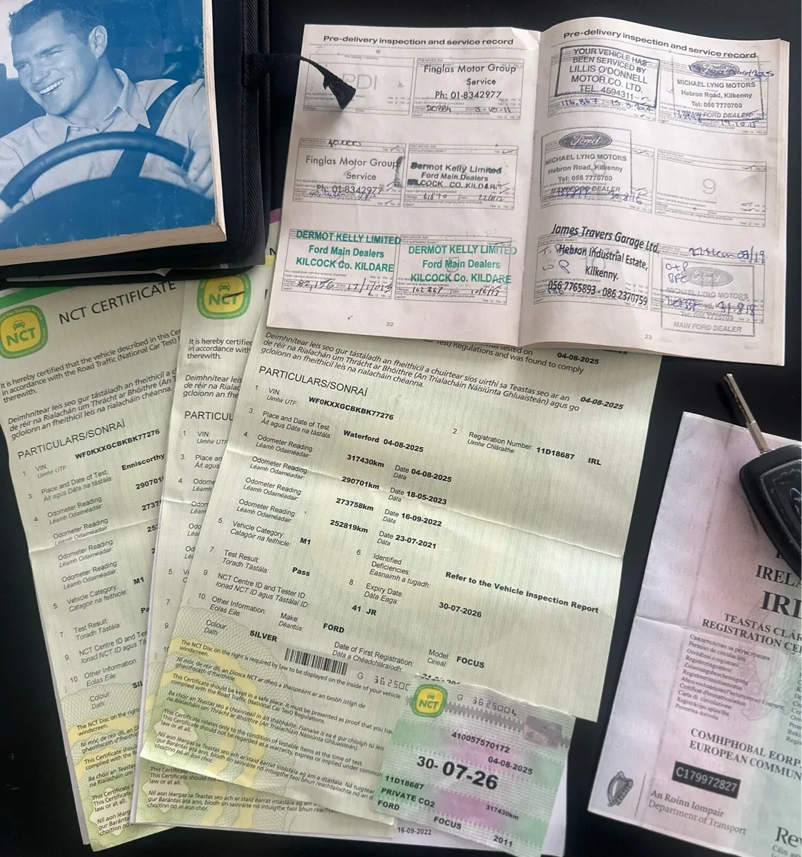 11 Ford focus 1.6 diesel nct 08.26 - Image 2