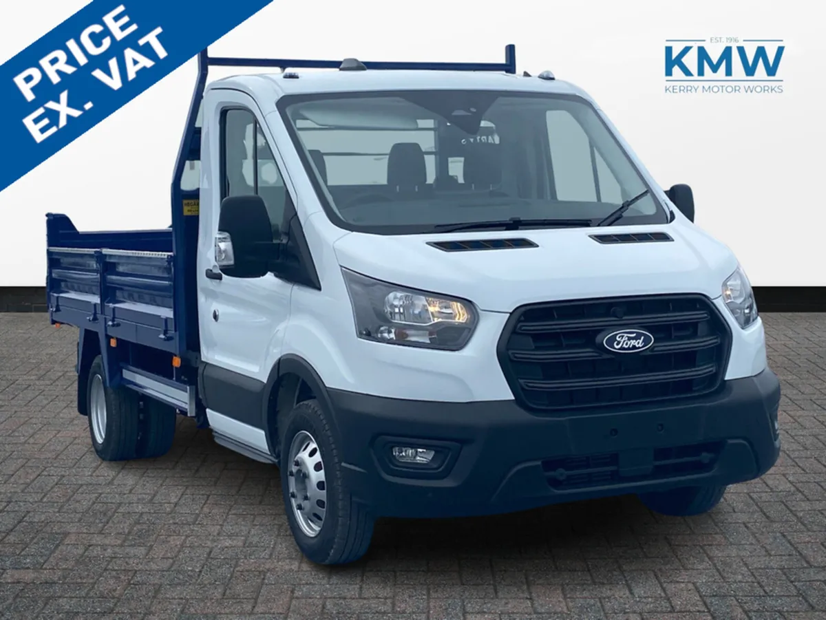 Ford Transit Tipper 130BHP RWD Twin wheel Hegarty - Image 1
