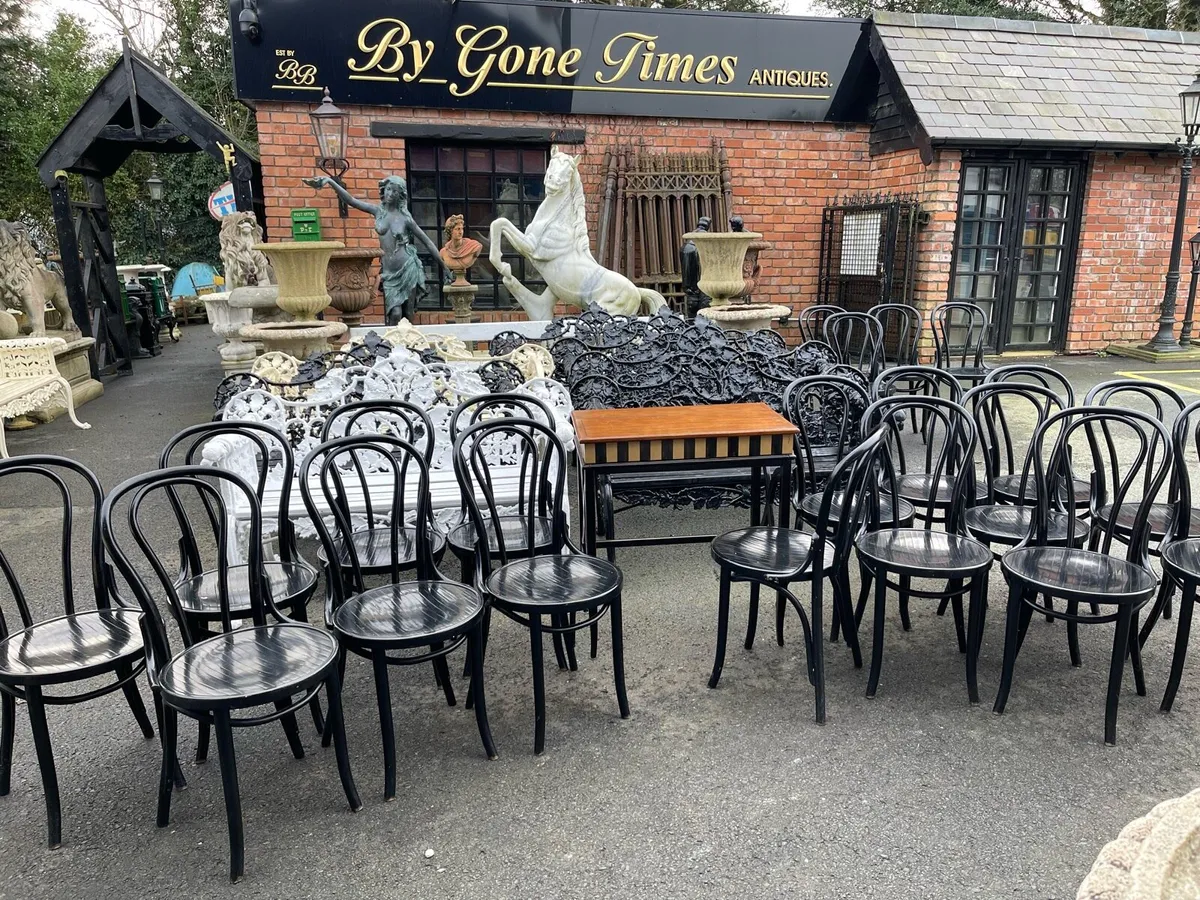 20 bentwood cafe restaurant chairs 🪑 - Image 2