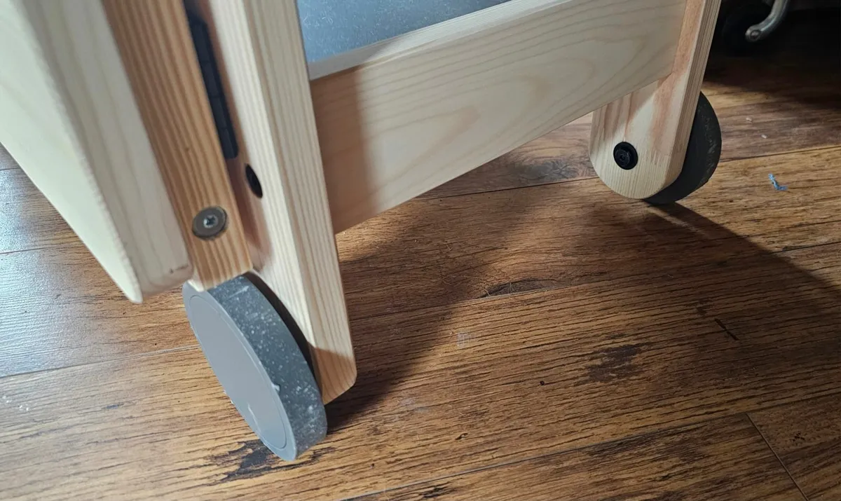 IKEA mobile drop-leaf table - Image 2