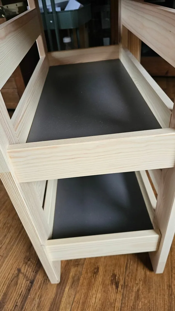 IKEA mobile drop-leaf table - Image 3