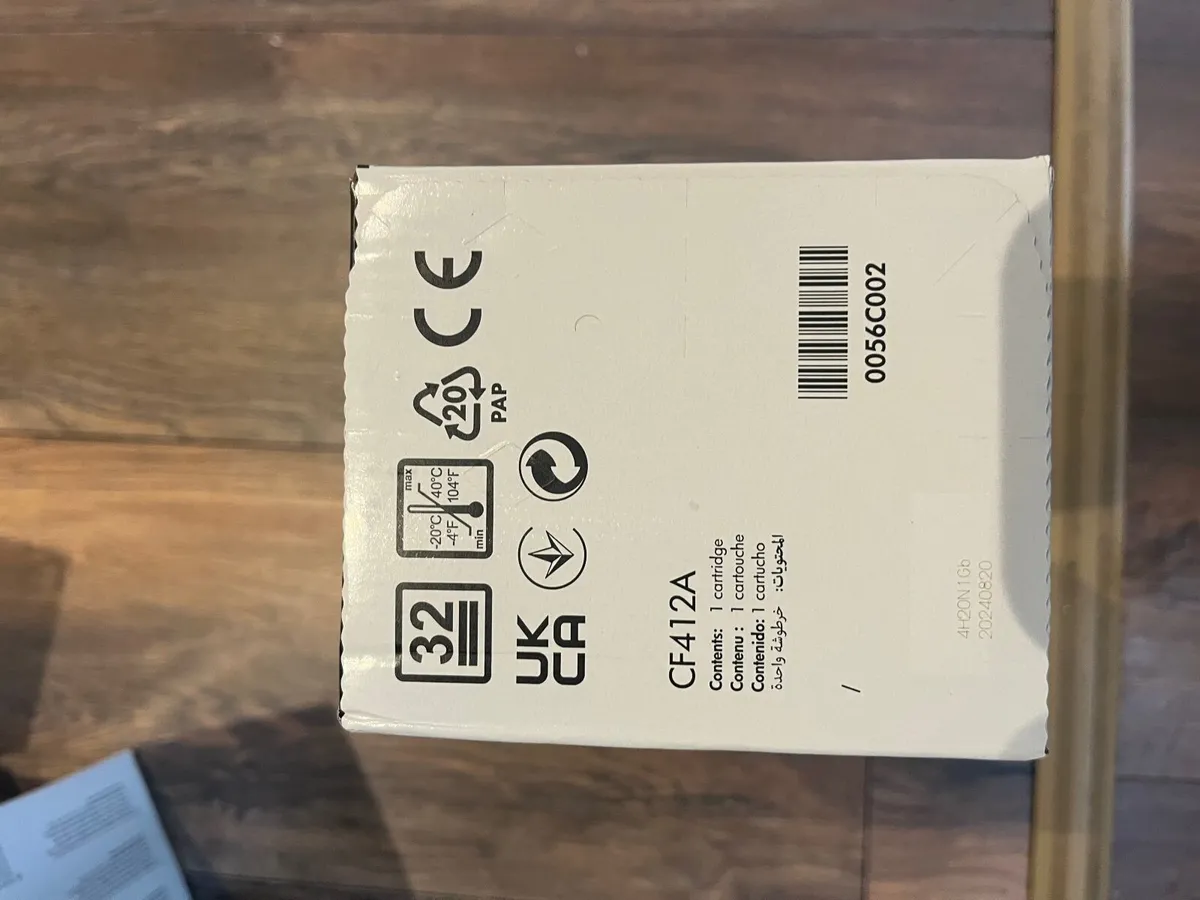 Hp cf412a Yellow Ink Toner - Image 2
