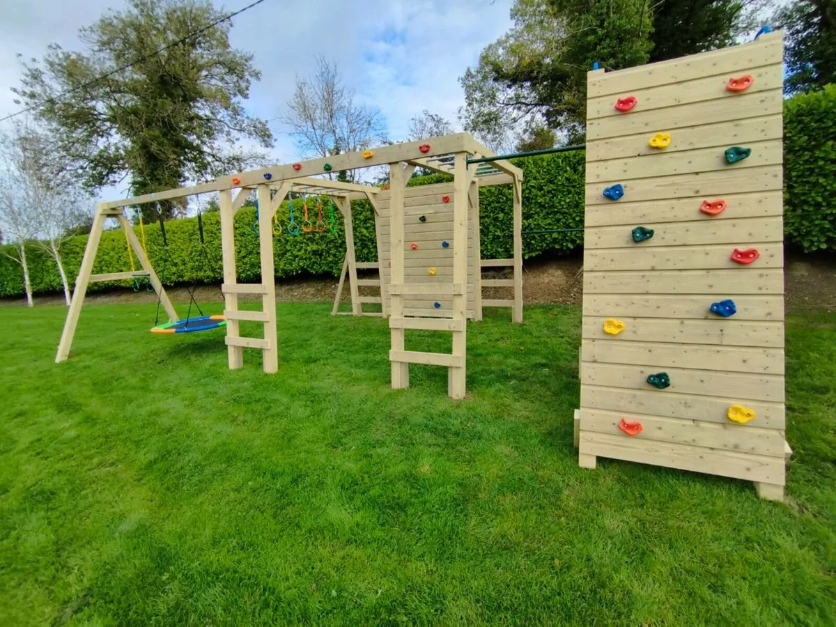 Playhouse - Climbing Frame -Swings - Image 1