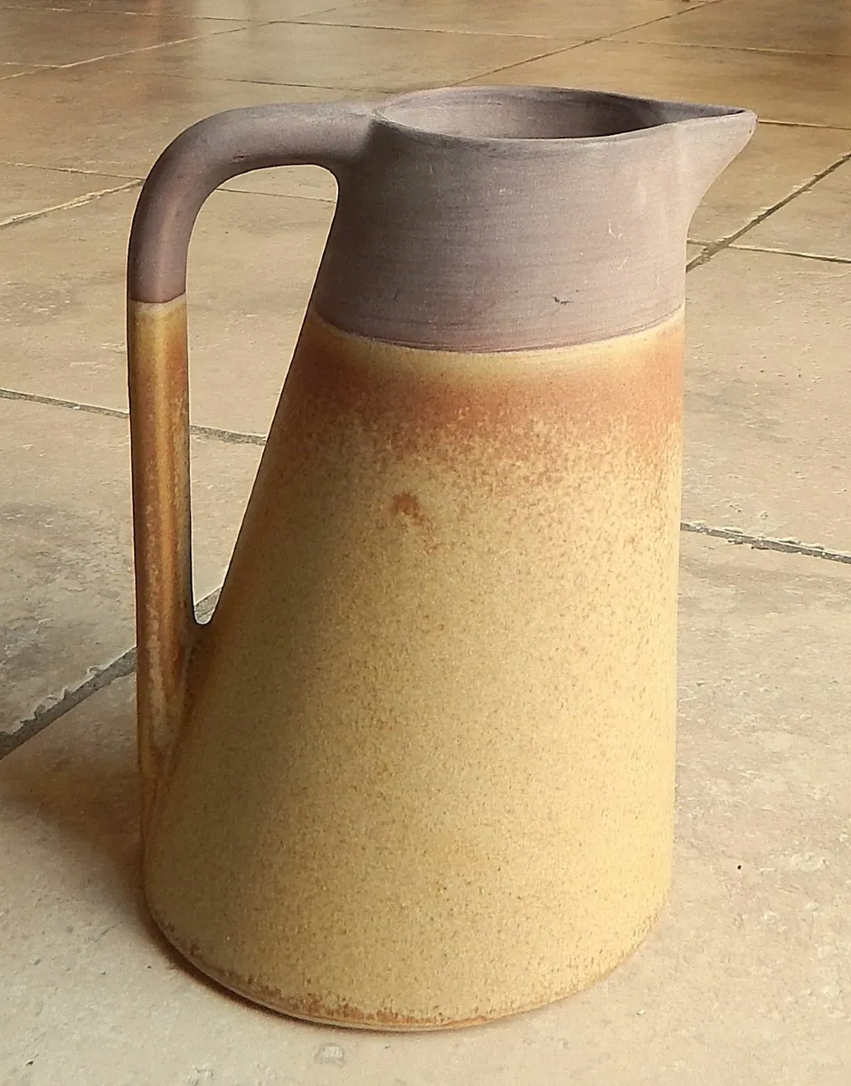 Large Handmade Pottery Jug by Ian Snow - Image 1