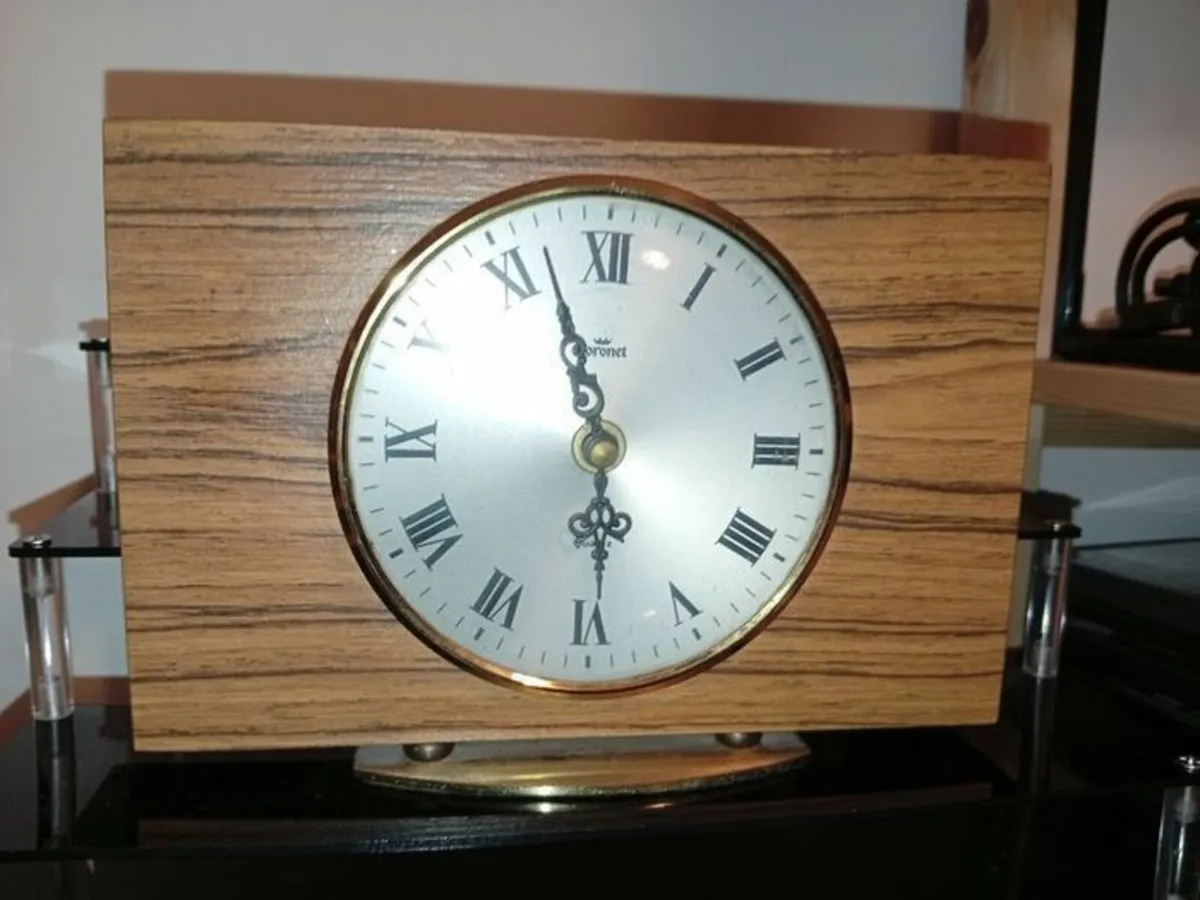 Vintage Coronet Quartz clock 1960-1970s good w/o - Image 1
