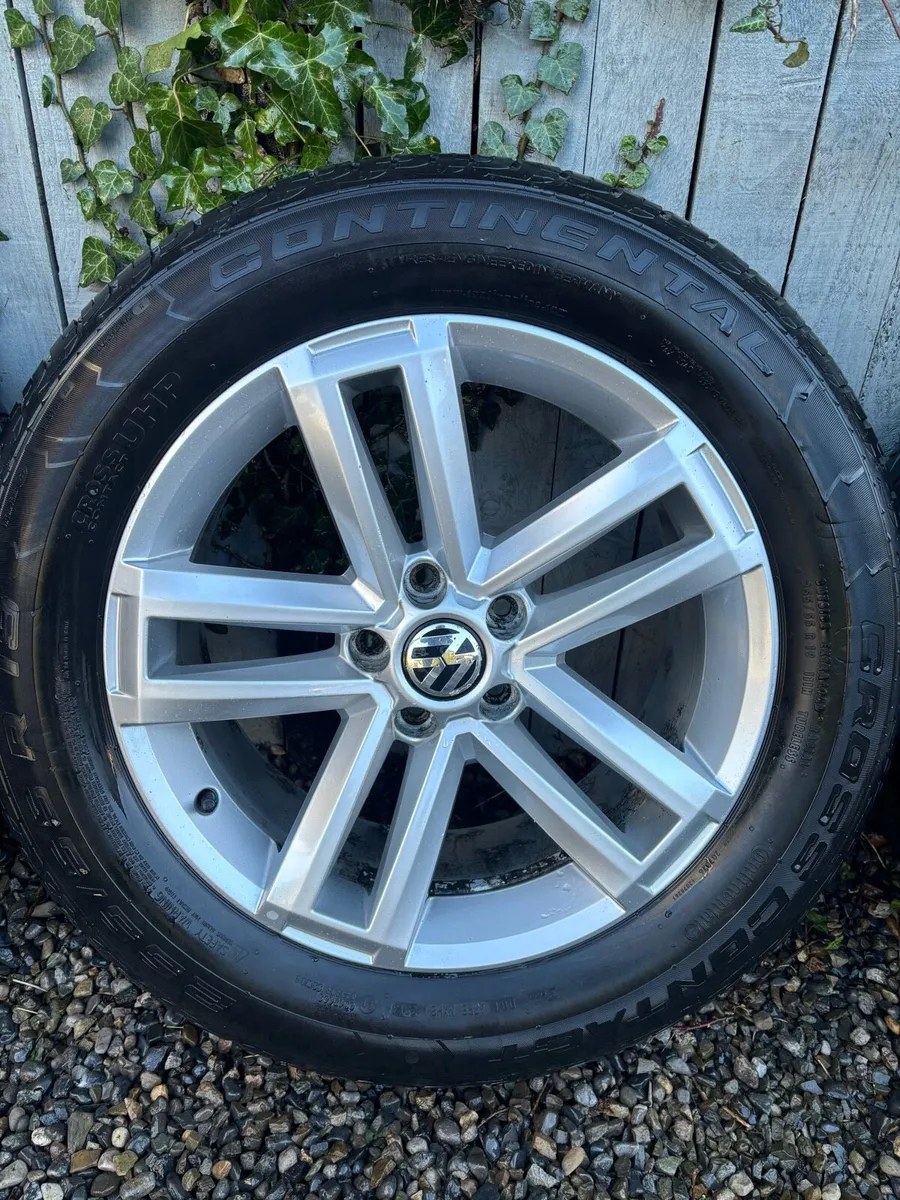 19" Genuine VW Cantera Alloy Wheels For Amarok - Image 4