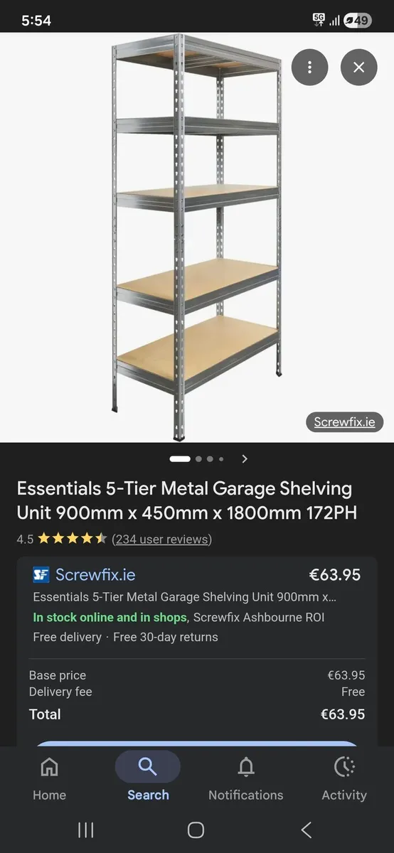 Shelves  caffe barriers - Image 1