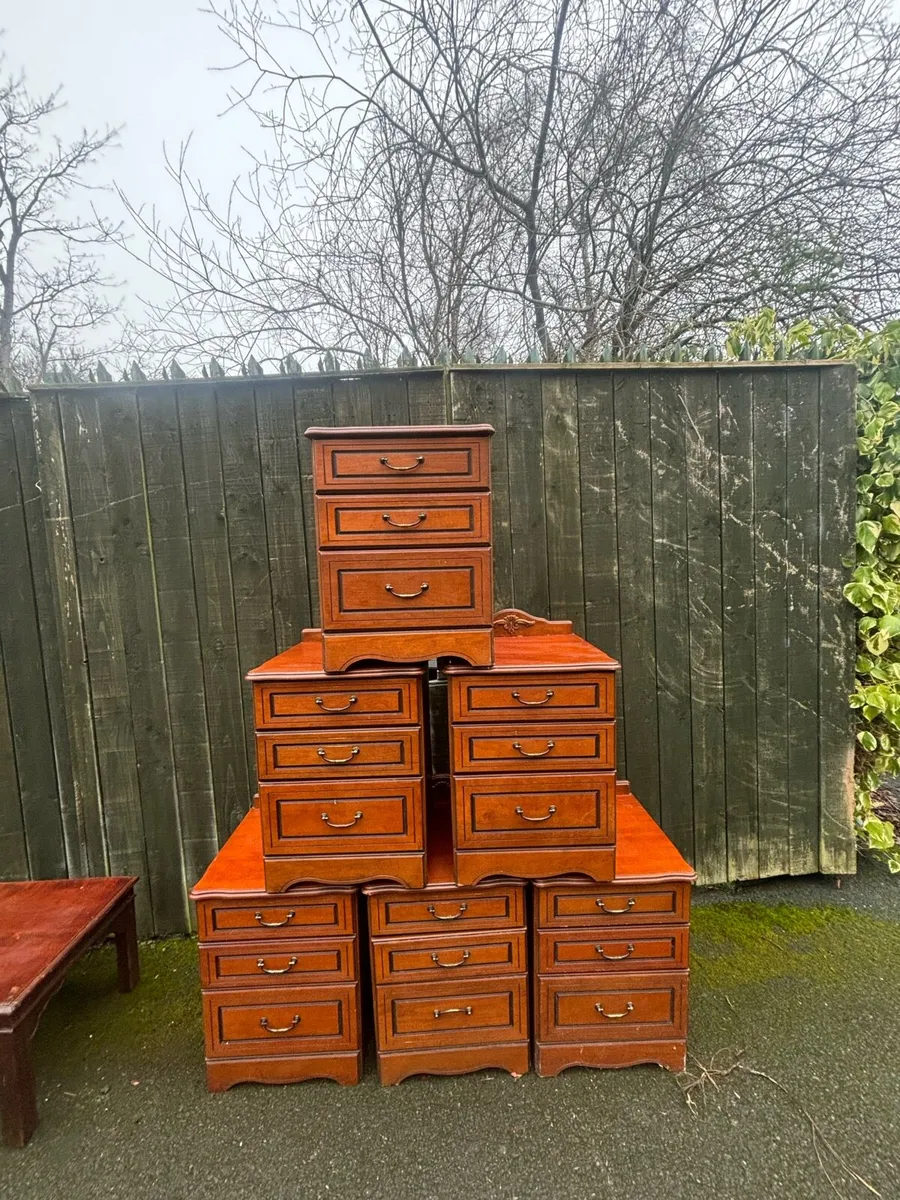 Bed side lockers - Image 1
