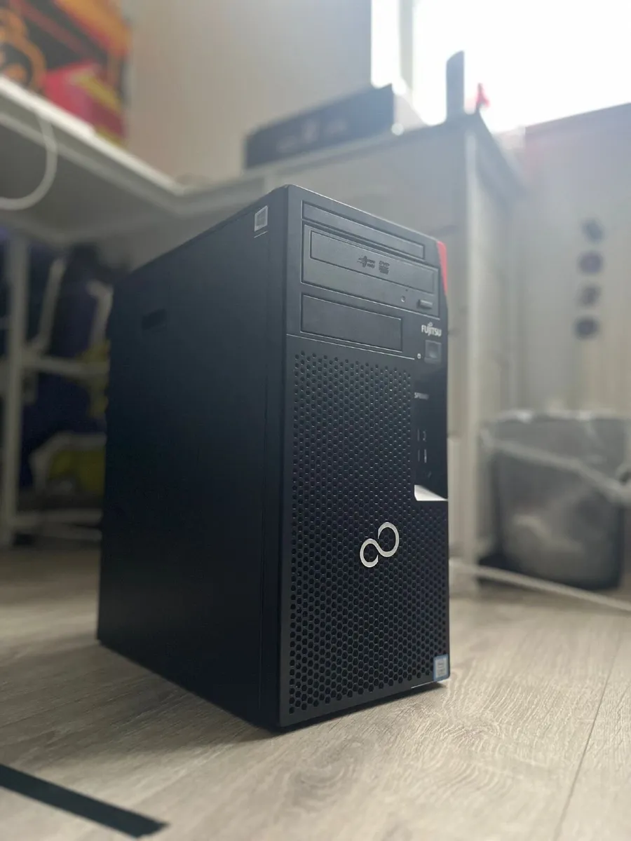 Complete Fujitsu Desktop Bundle - 17-9700, 16GB - Image 1