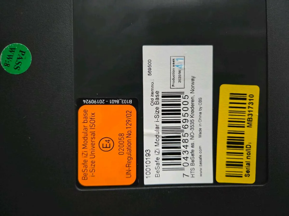 Be safe izi isofix 0-15 months - Image 4