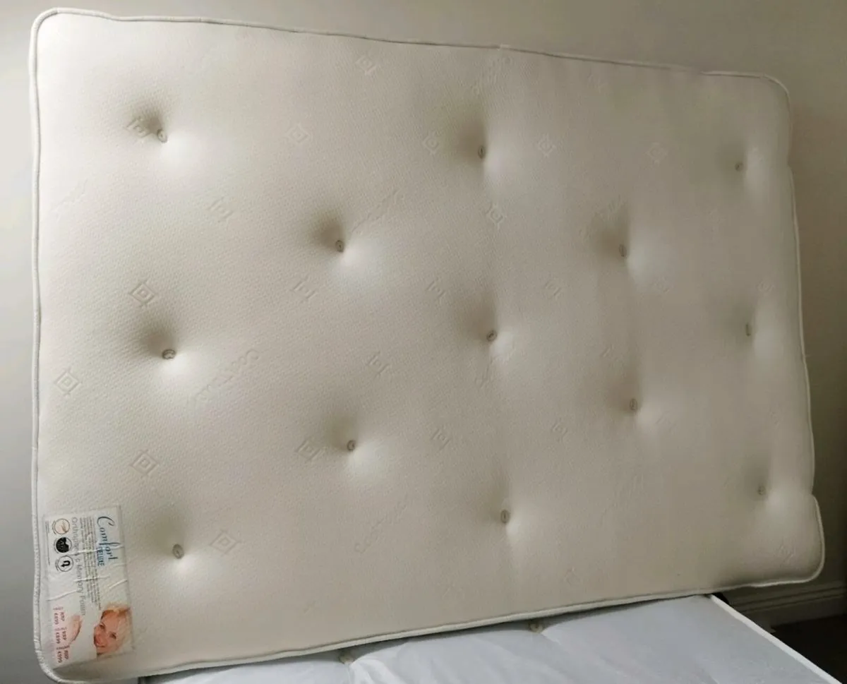 Double orthopedic memory foam mattress - Image 3