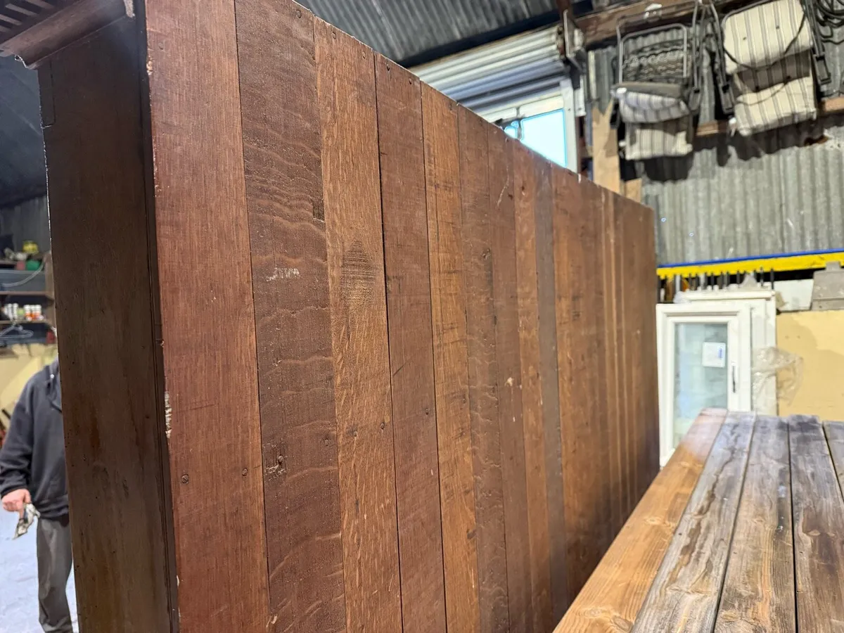 Original Antique  Georgian Oak Welsh Dresser . - Image 2